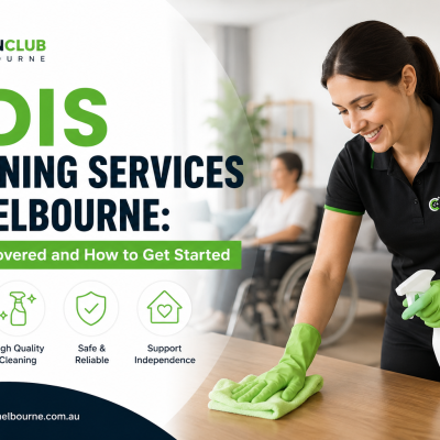 NDIS cleaning services in Melbourne — registered provider CleanClub